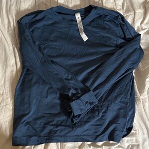 lululemon athletica Blue Long Sleeve swiftly loose fit